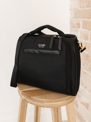 Satchel Diaper Bag - Black Satchel JuJuBe