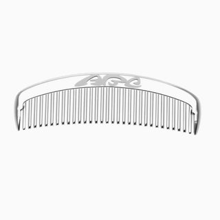 ABC Sterling Silver Baby Comb by Krysaliis Combs All Silver Gifts