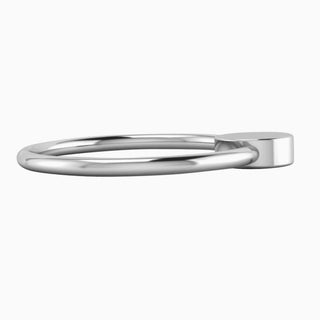 Krysaliis Sterling Silver Teether Rattle - Flat Ring Sterling Silver Rattle All Silver Gifts