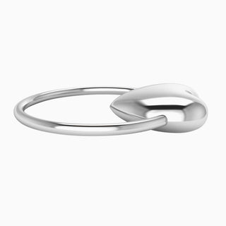 Krysaliis Sterling Silver Baby Teether Rattle - Heart Sterling Silver Rattle All Silver Gifts
