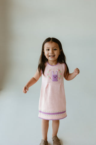 Bunny Garden Dress Clothing Melange Collection Size: 6 months