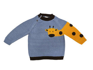 Giraffe Sweater Clothing Melange Collection Size: 6 months