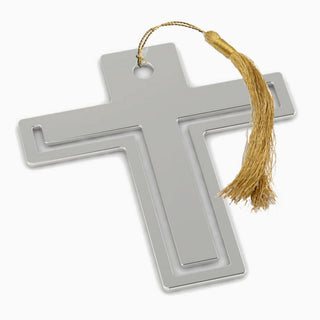 Cross Sterling Silver Bookmark by Krysaliis Bookmarks All Silver Gifts