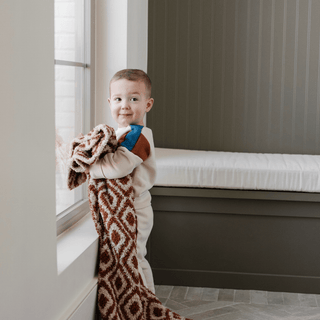 Double-Layer Bamboni® Receiving Blankets Saranoni Color: Pansy Double Layer
