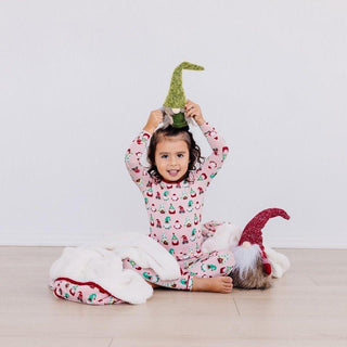 Bamboo Long Sleeve Pajama Set - Baby Rose Gnomes Baby & Toddler Sleepwear