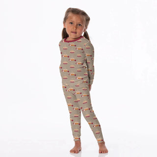 Bamboo Long Sleeve Pajama Set - Fall Pies Baby & Toddler Sleepwear