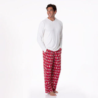 Bamboo Pajama Pants - Crimson Gnomes Pajamas