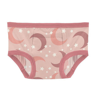Bamboo Training Pants - Peach Blossom Moon and Stars Potty Training