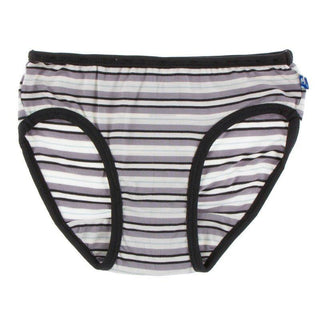 Bamboo Underwear - India Pure Stripe with Zebra Toddler Underwear