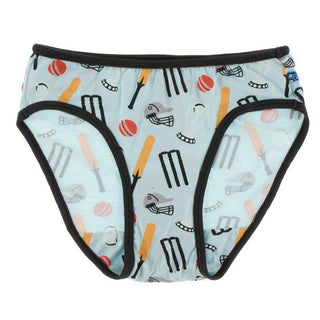 Bamboo Underwear - Spring Sky Cricket with Zebra Toddler Underwear