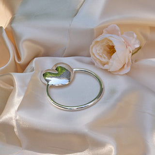 Krysaliis Sterling Silver Baby Teether Rattle - Heart Sterling Silver Rattle All Silver Gifts