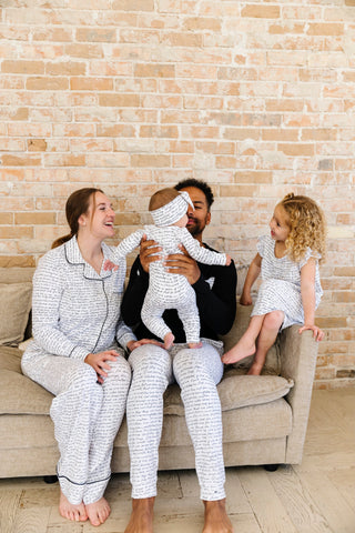 Love One Another Cotton Womens PJ Notch Collar Set Adult Women's Pajamas Holy Pals Size: XS