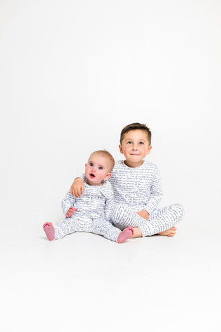 Love One Another Cotton Footless Onesie Onesie Holy Pals Size: 00-03M