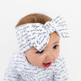 Love One Another Cotton Headband Accessories Holy Pals Size: NB-06M