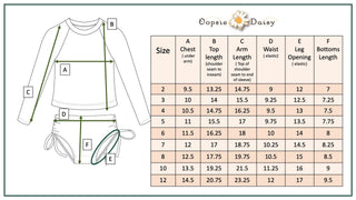 Emily Daisy Long Sleeve Rash Guard Swimsuit Swimsuit Oopsie Daisy Size: 2