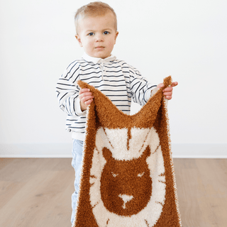 Double-Layer Bamboni® Mini Blankets Saranoni Color: Pansy Double Layer