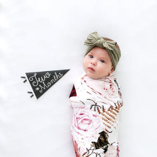 Lucy Darling Little Stargazer Petit Milestone Pennants | Baby Riddle