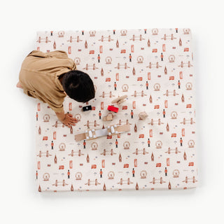 Wholesale Padded Mini Playmat Padded Mat Gathre Color: Thyme Shape: Square