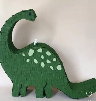🦕 Long Neck Dino Piñata – Handmade Dinosaur Party Decoration, Candy Holder Piñata mamaspinatas