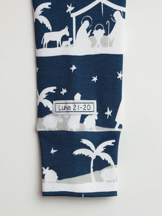 Starry Night PJ Long Sleeve Set Cotton Two Piece Holy Pals Size: 02