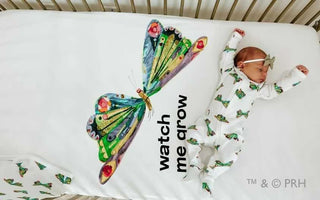 Footie with 2-Way Zipper - Butterfly Baby & Toddler Sleepwear