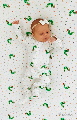 Footie with 2-Way Zipper - Caterpillar Baby & Toddler Sleepwear