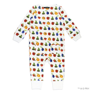 Footless Romper with 2-Way Zipper - Fruit L'ovedbaby Size: 9-12 Months