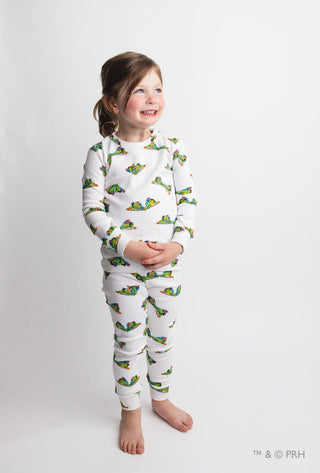 Long Sleeve Pajama Set - Butterfly L'ovedbaby Size: 12-18 Months