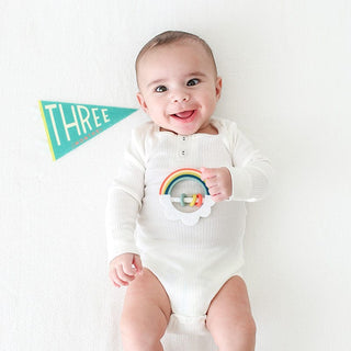 Lucy Darling Little Kaleidoscope Petit Milestone Pennants | Baby Riddle