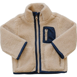 Sherpa Zip-Up Jacket Mebie Baby Size: 0-3