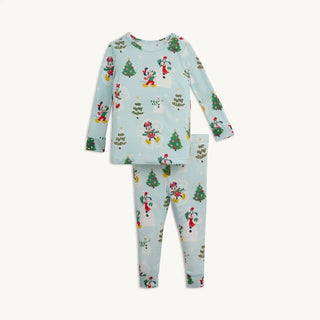Magnetic Long Sleeve Pajama Set - Disney Snow Excited Magnetic Me Size: 2T