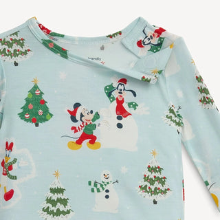 Magnetic Long Sleeve Pajama Set - Disney Snow Excited Magnetic Me Size: 2T
