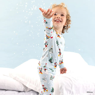 Magnetic Long Sleeve Pajama Set - Disney Snow Excited Magnetic Me Size: 2T