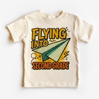 Flying Into Second Grade Back To School Shirt | First Day Of School Tee