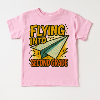 Flying Into Second Grade Back To School Shirt | First Day Of School Tee
