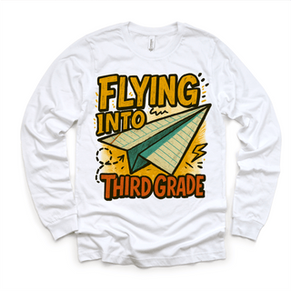 Flying Into Third Grade Back To School Shirt | First Day Of School Tee