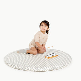 Wholesale Padded Mini Playmat Padded Mat Gathre Color: Thyme Shape: Square