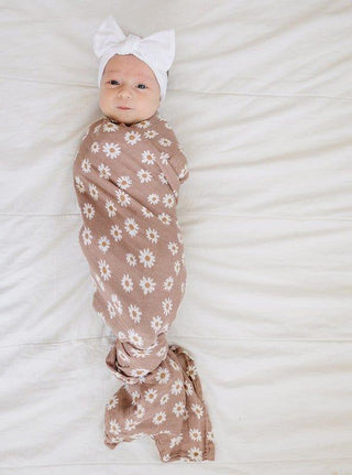 Muslin Swaddle Blanket - Daisy Dream (Floral) Swaddling Blankets