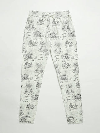 O Little Town of Bethlehem Mens PJ Set Cotton Adult Men's Pajamas Holy Pals Size: XS