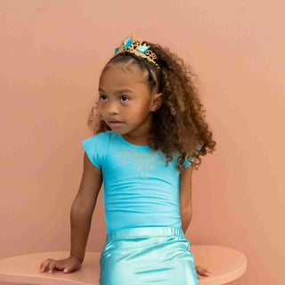 Bailey and Ava Raven Princess Crown - Blue | Baby Riddle