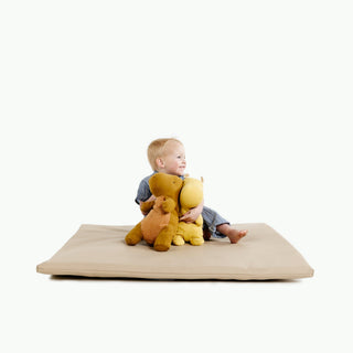Wholesale Padded Mini Playmat Padded Mat Gathre Color: Millet Shape: Square