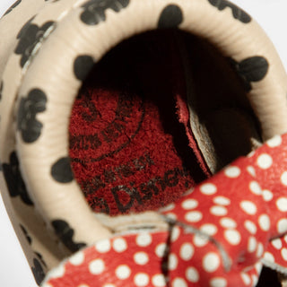 Minnie Dots Knotted Bow Baby ShoeKnotted Bow MoccFreshly PickedStyle: Soft SoleSize: Newborn