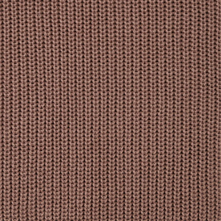 Classic Knit Baby Sweater in Mocha