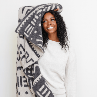 Double-Layer Bamboni® Xl Blankets Saranoni Color: Khmer Double Layer