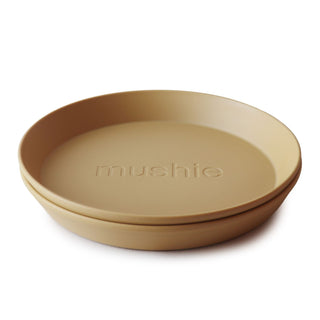 Round Dinnerware Plates, Set of 2DinnerwareMushieColor: Smoke
