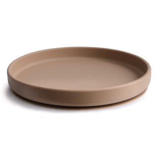 Classic Silicone Suction Plate silicone tableware Mushie Color: Shifting Sand