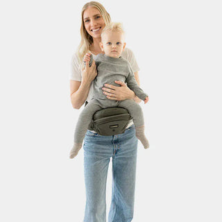 The Tushbaby Hip Carrier Baby & Toddler Tushbaby Color: Grey Design: Tushbaby