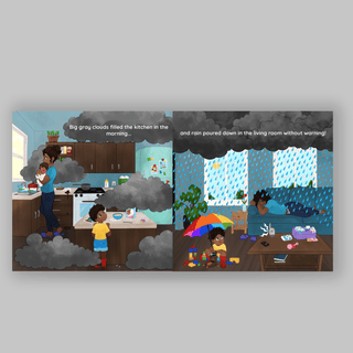 Mommy’s Rainy Days - Postpartum Children’s Book Books Cater To Mom Edition: Standard Copy