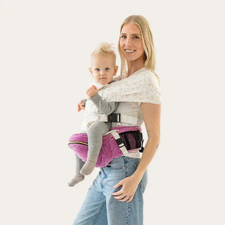 The Tushbaby Hip Carrier Baby & Toddler Tushbaby Color: Grey Design: Tushbaby