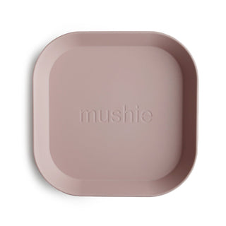 Square Dinnerware Plates, Set of 2DinnerwareMushieColor: Blush